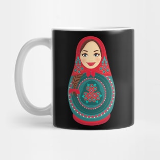 Matryoshka Woman Mug